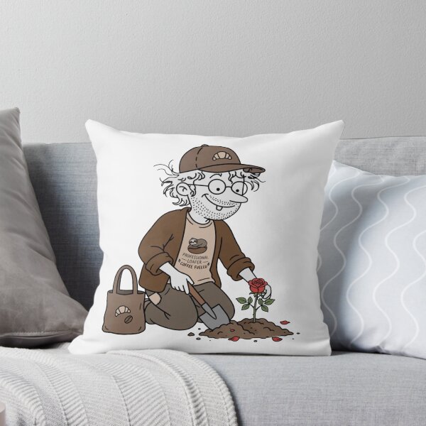 Item preview, Funny Gardener Planting Red Rose designed and sold by ThePrintArt.