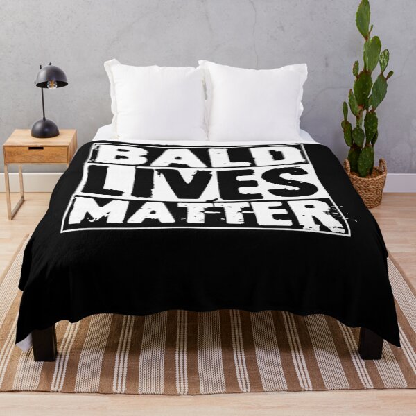 Item preview, Bald Lives Matter Funny Shaved Head No Hair Pride Graphic designed and sold by RileyAngelaShop.