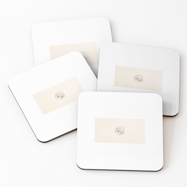 Item preview, Ginkgo Leaves and Celestial Moon - Minimalist Monoline Sticker designed and sold by MissoStudio.