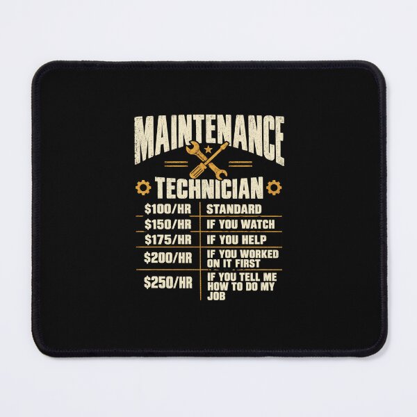 Item preview, Maintenance Technician Hourly Rate Handyman Repair Work Humo designed and sold by saidaone.