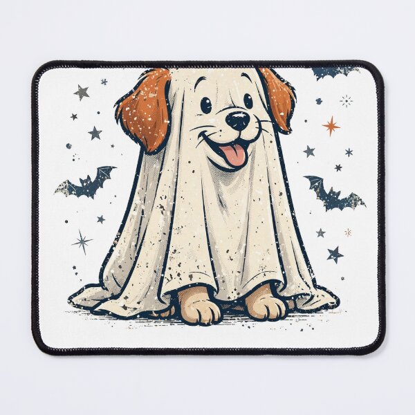 Item preview, Ghost Puppy Dog Costume Halloween T-Shirt designed and sold by Worn and Witty.