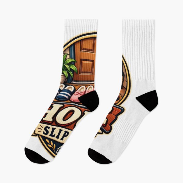 Item preview, House Slippers Retro Balkan Household Humor designed and sold by OfficialBalkan.