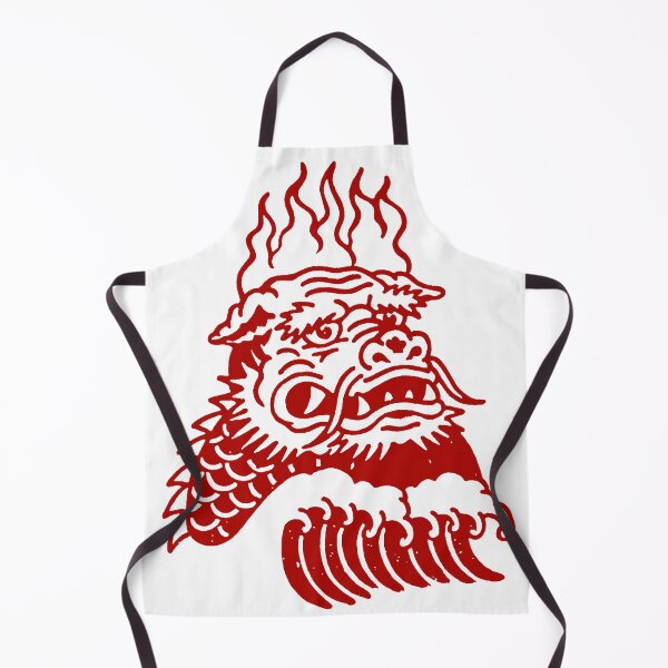 Item preview, Red Japanese Dragon Wave Graphic designed and sold by trajeado14.