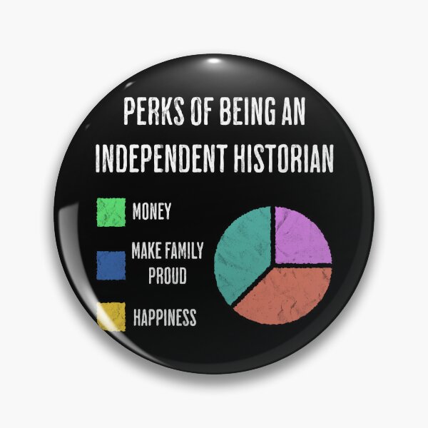 Item preview, Independent Historian Funny Sarcastic Pie Chart designed and sold by d247.