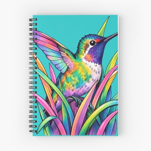 Item preview, Colorful Hummingbird Rainbow Garden designed and sold by Hari Arts.