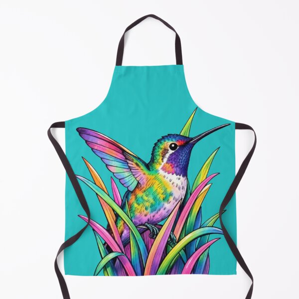 Item preview, Colorful Hummingbird Rainbow Garden designed and sold by Hari Arts.