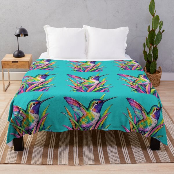 Item preview, Colorful Hummingbird Rainbow Garden designed and sold by Hari Arts.