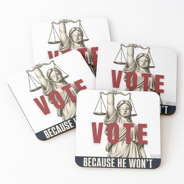 Item preview, VOTE - Because Trump won't prosecute himself designed and sold by HumanKindMedia.
