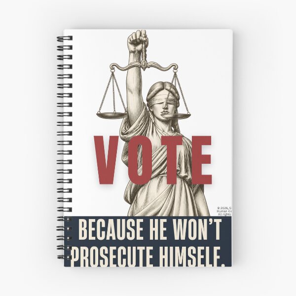 Item preview, VOTE - Because Trump won't prosecute himself designed and sold by HumanKindMedia.