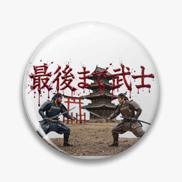 Item preview, Warrior Till The End Shirt - Samurai Final Duel Shirt - Japanese Pagoda Torii Gate Shirt - Bloody Kanji Shirt - Samurai Bushido Shirt - Last Samurai T-Shirt designed and sold by yassine elhaidi.