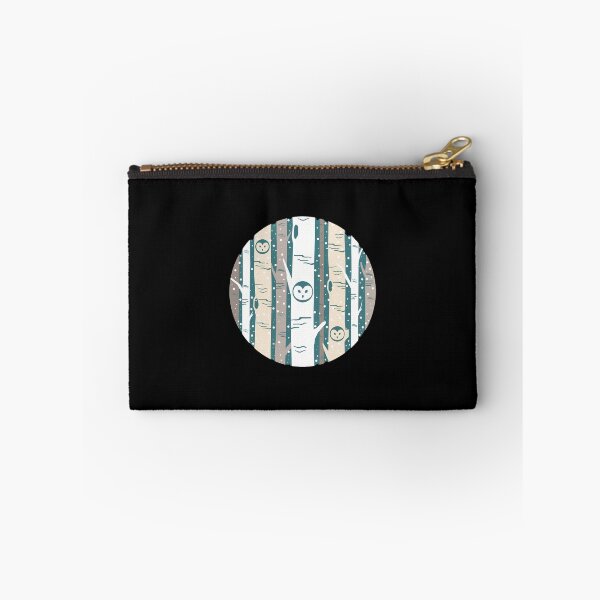 Item preview, Winter Forest Owls Art designed and sold by wyrichbosle.