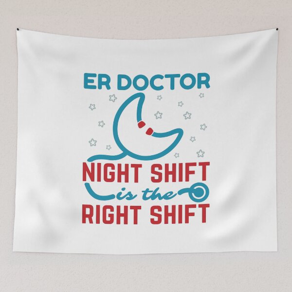 Item preview, ER Doctor Night Shift Is the Right Shift designed and sold by jaygo.
