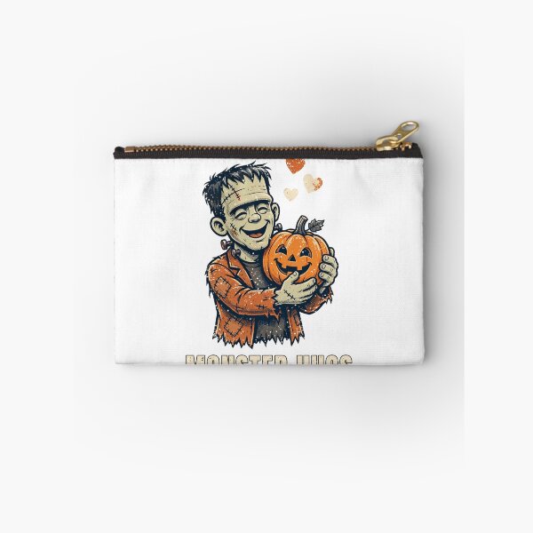 Item preview, Monster Hug Pumpkin Cute Halloween T-Shirt designed and sold by Worn and Witty.
