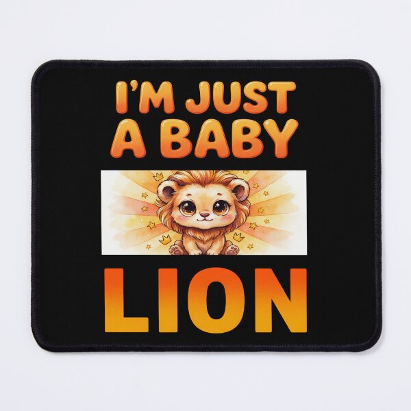 Item preview, Baby Lion Cub designed and sold by OurFunnyDesigns.