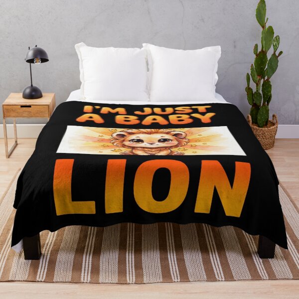 Item preview, Baby Lion Cub designed and sold by OurFunnyDesigns.