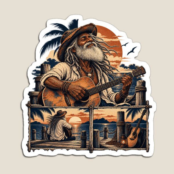 Item preview, Saltlit Stage Tropical Singer Collage designed and sold by S06PMarketing.