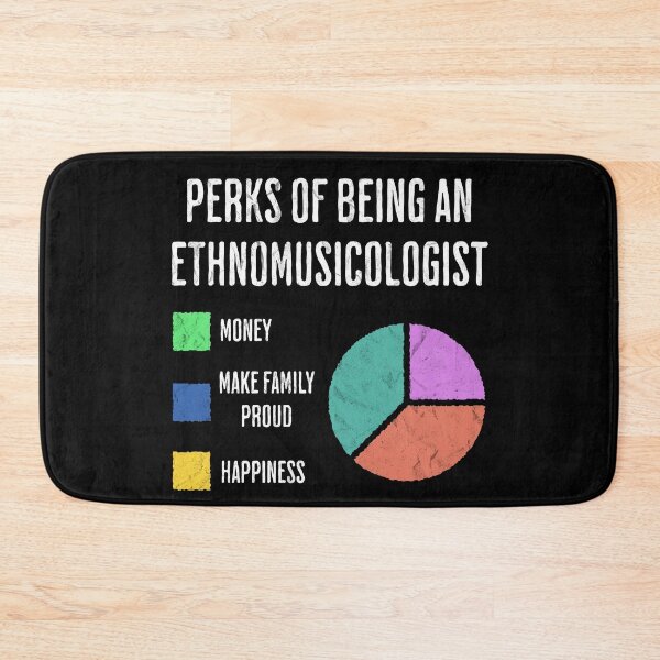 Item preview, Ethnomusicologist Perks Funny Pie Chart Humor designed and sold by d247.