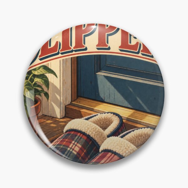 Item preview, House Slippers Vintage Balkan Household Humor designed and sold by OfficialBalkan.