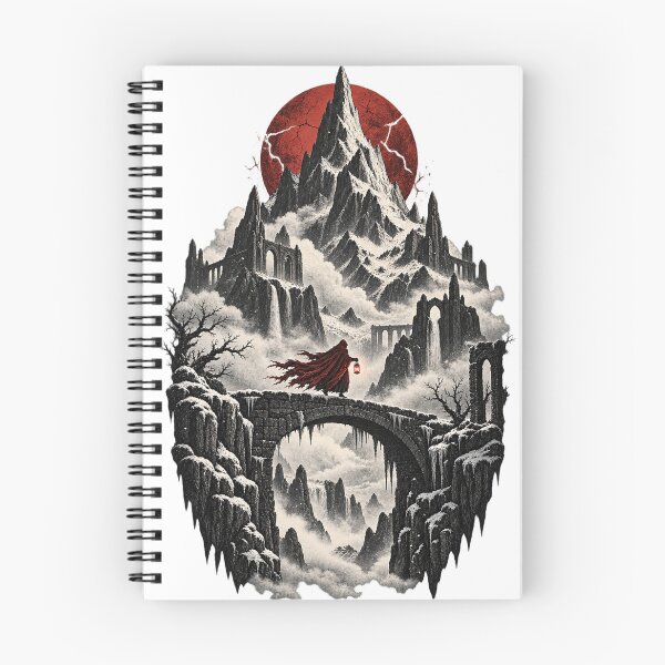 Item preview, Ashen Summit Melodic Metal Landscape designed and sold by S06PMarketing.