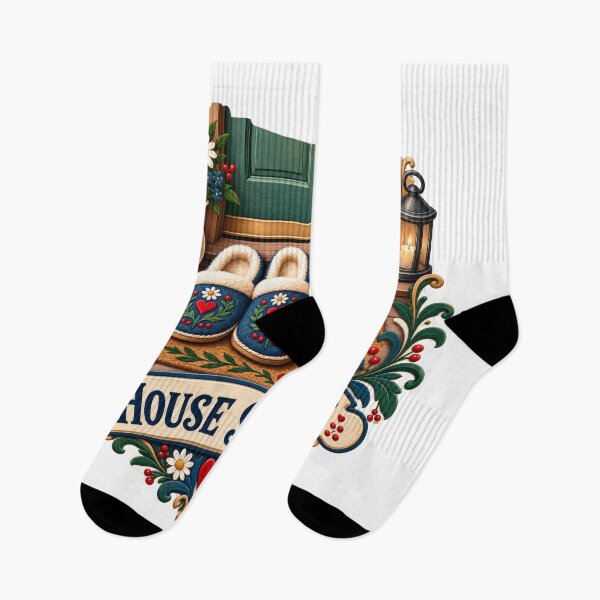 Item preview, House Slippers Folk Balkan Household Humor designed and sold by OfficialBalkan.