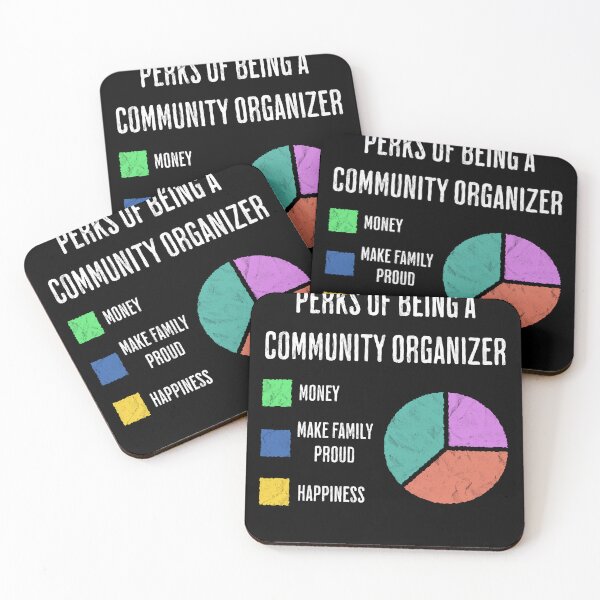 Item preview, Community Organizer Perks Money Happiness designed and sold by d247.