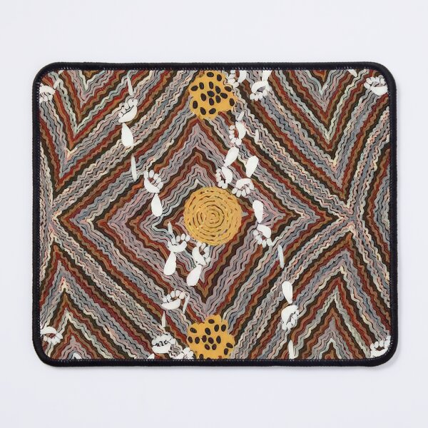 Item preview, Salt lake at napperby - native art designed and sold by NeonCanvasDream.