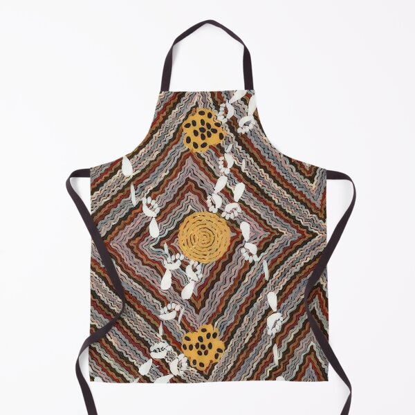 Item preview, Salt lake at napperby - native art designed and sold by NeonCanvasDream.