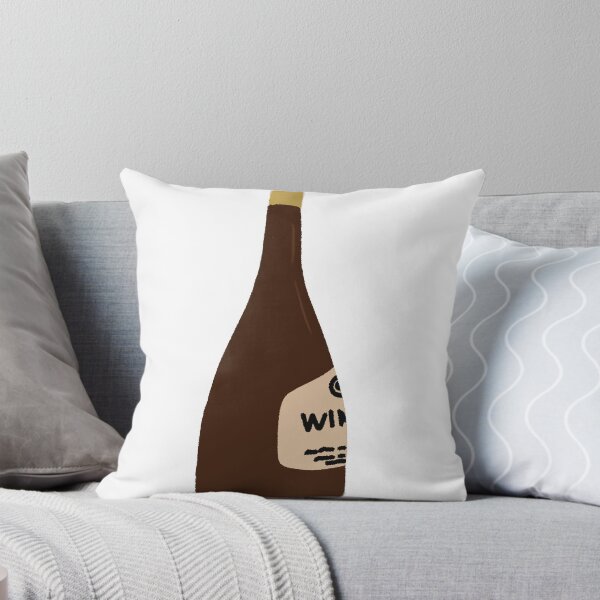 Item preview, Brown Wine Bottle Sommelier Drink Lover designed and sold by raun.draw.