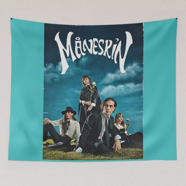 Item preview, Maneskin Original Custom Vintage Music Band Tee Unique Poster Wall Art designed and sold by Cool Robot Bro..