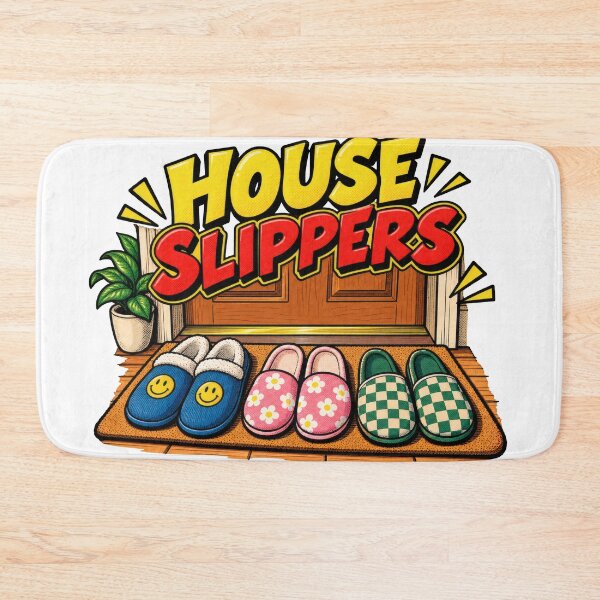 Item preview, House Slippers 90s Balkan Household Humor designed and sold by OfficialBalkan.