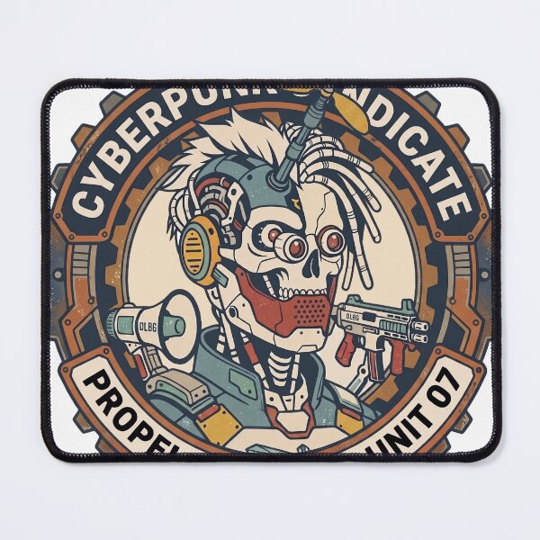 Item preview, Cyberpunk Syndicate - Propeller Skull (Unit 07) Cyberpunk Art by DLBG designed and sold by DLBG-STORE.