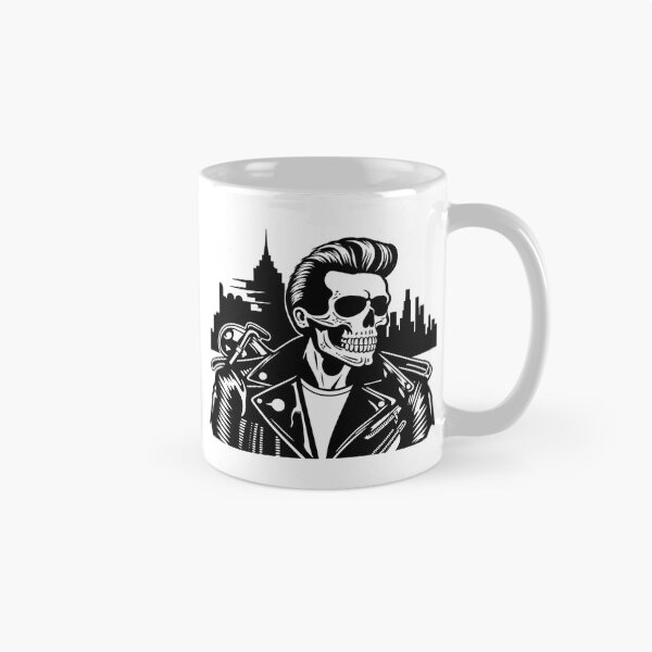 Item preview, Greaser Skeleton  designed and sold by Crazy Raccoon .