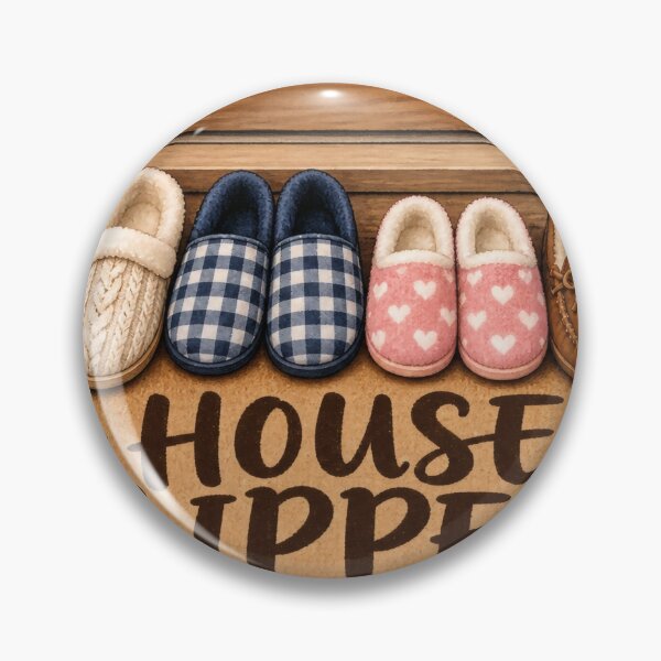 Item preview, House Slippers Rustic Balkan Household Humor designed and sold by OfficialBalkan.