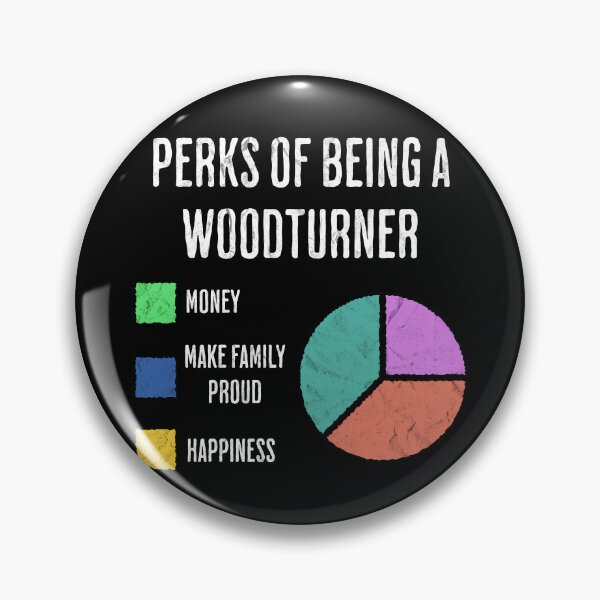 Item preview, Perks of Being a Woodturner Funny Woodworking designed and sold by d247.