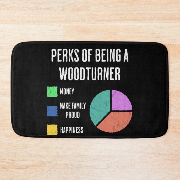 Item preview, Perks of Being a Woodturner Funny Woodworking designed and sold by d247.
