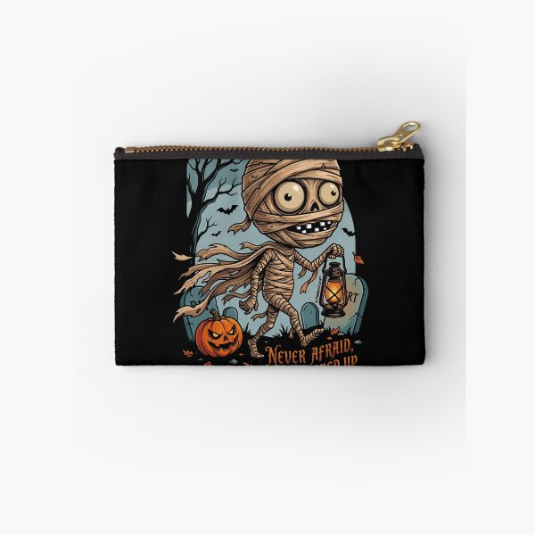 Item preview, Never Afraid, Always Wrapped Up | Cute Halloween Mummy Art designed and sold by TUMBAJULCA.