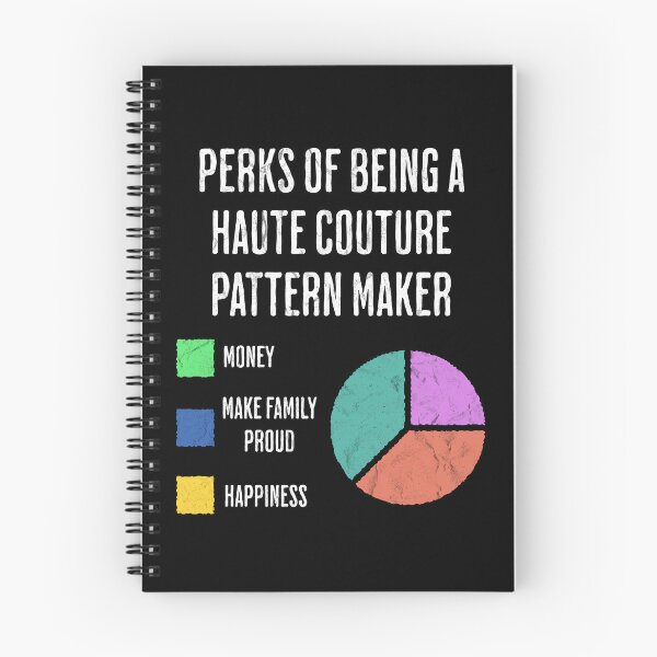 Item preview, Haute Couture Pattern Maker Funny Perks Pie Chart designed and sold by d247.