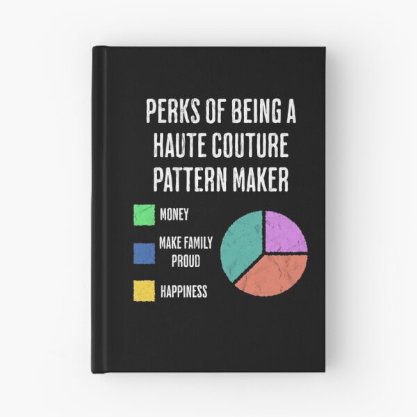 Item preview, Haute Couture Pattern Maker Funny Perks Pie Chart designed and sold by d247.