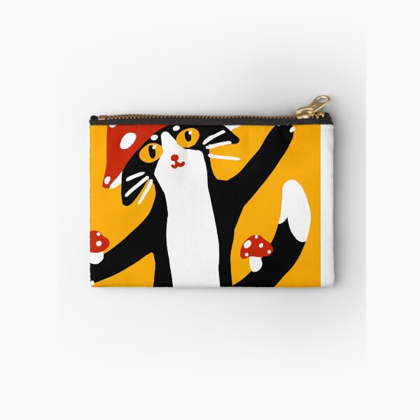 Item preview, Whimsical Mushroom Cat Design designed and sold by boraskylinnayKa.