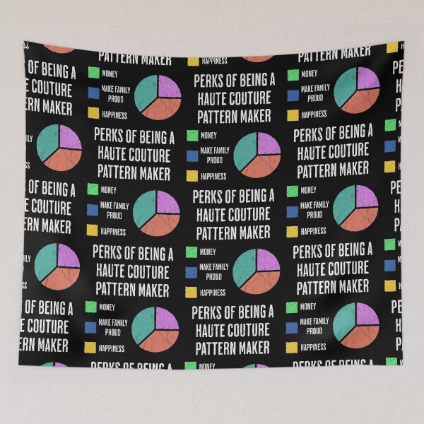 Aperçu de l'œuvre Modéliste de haute couture : avantages amusants (diagramme circulaire) créée et vendue par d247.