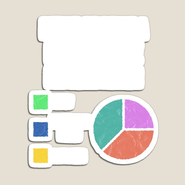 Item preview, Haute Couture Pattern Maker Funny Perks Pie Chart designed and sold by d247.