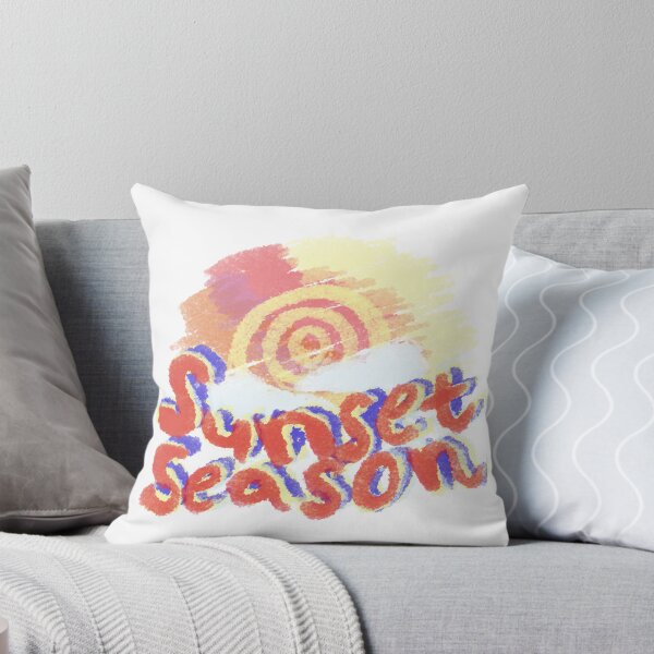 Artikelvorschau, „Sonnenuntergangssaison“-inspirierte Kritzelei entworfen und verkauft von Lemonade Tree.