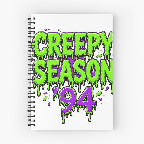 Item preview, Creepy Season '94 — Dripping Slime Horror Text Halloween Shirt designed and sold by PulsivoxRecords.