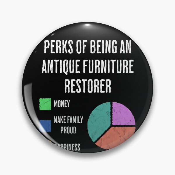 Item preview, Funny Antique Furniture Restorer Job Perks designed and sold by d247.