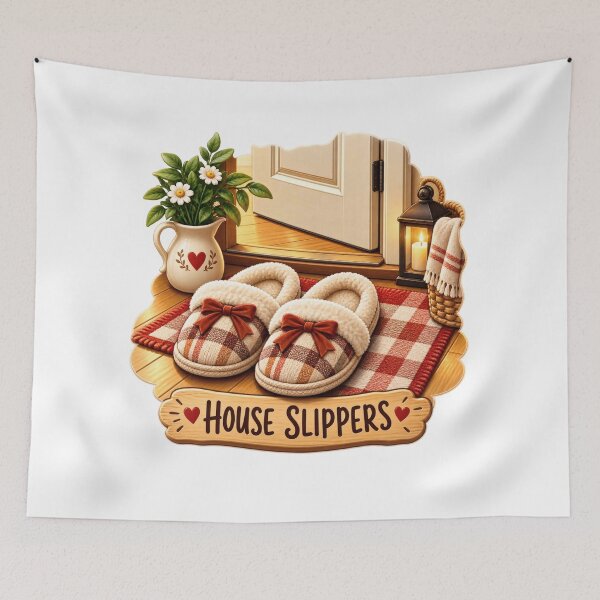 Item preview, House Slippers Kitchen Balkan Household Humor designed and sold by OfficialBalkan.