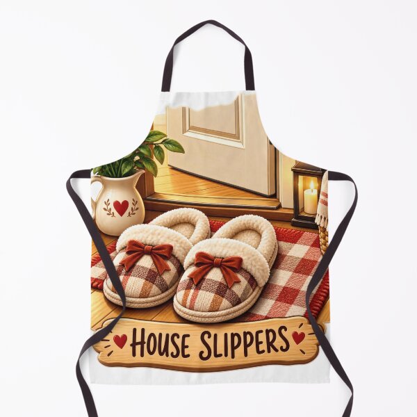 Item preview, House Slippers Kitchen Balkan Household Humor designed and sold by OfficialBalkan.