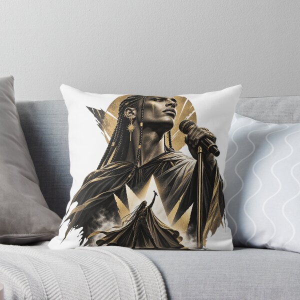 Item preview, Gold Reverie Fictional Pop Singer Art designed and sold by S06PMarketing.