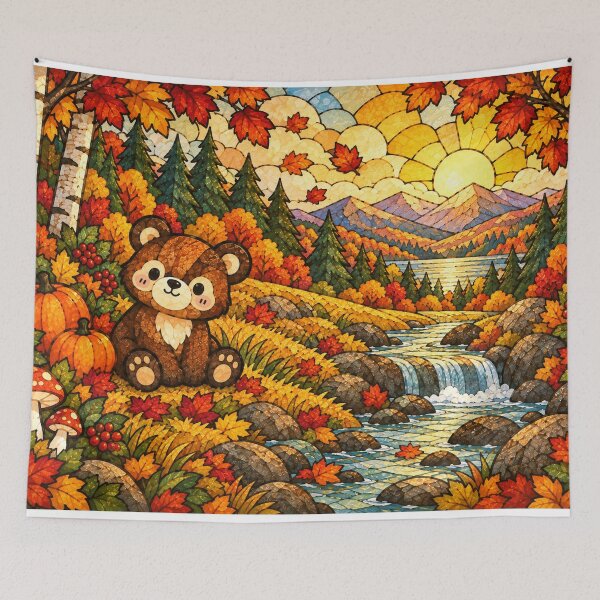 Item preview, Autumn Bear designed and sold by Peachy Dreams.