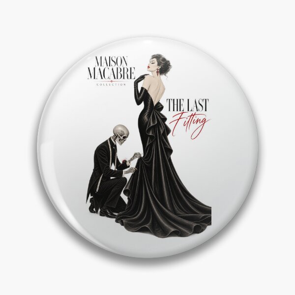 Item preview, MAISON MACABRE COLLECTION -The Last Fitting - Couture Show Ad designed and sold by WheelieGdArt.
