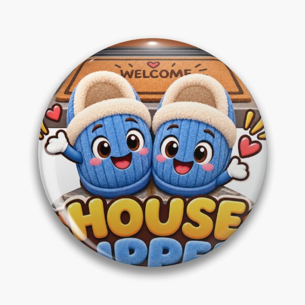 Item preview, House Slippers Mascot Balkan Household Humor designed and sold by OfficialBalkan.